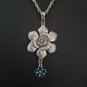 Double Flower Pendant