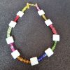 Colourful Square Bead Necklace