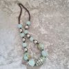 Pale Green Bead Necklace