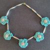 Turquoise Flower Necklace