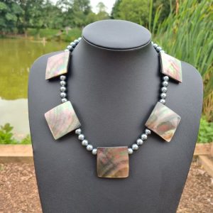 Square Statement Necklace