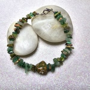 Green Chip Bracelet