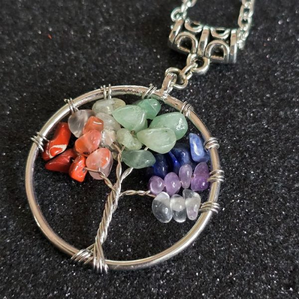 Stone Tree of Life Pendant